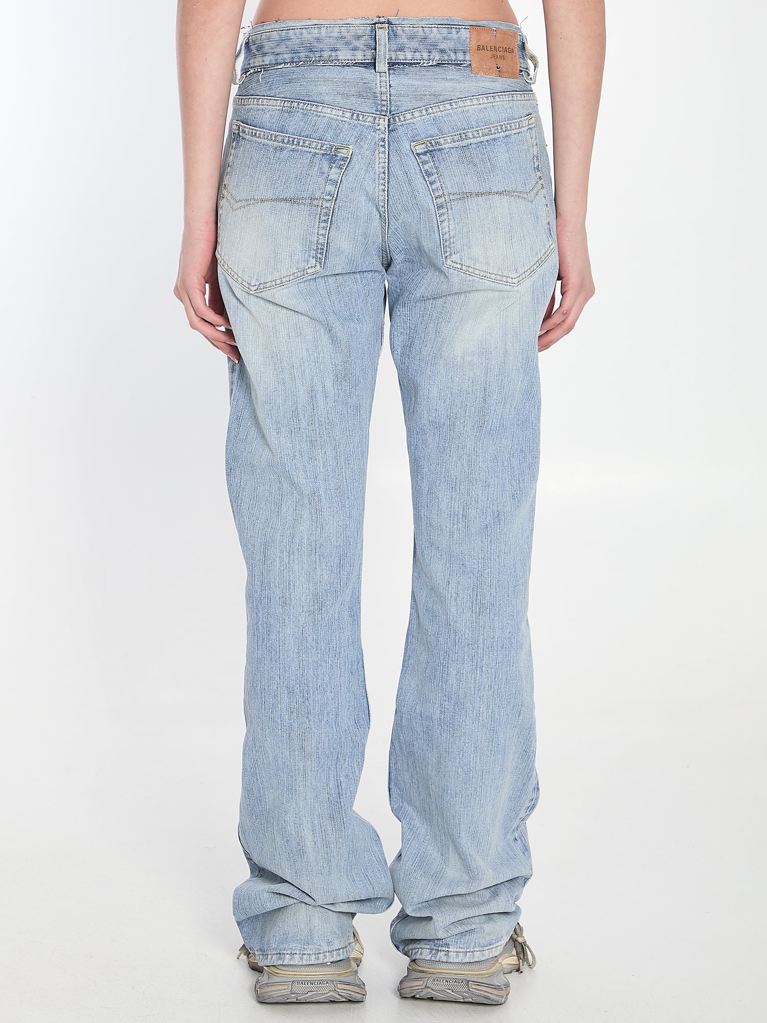 BALENCIAGA S low-rise jeans