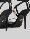 decorated satin medusa '95 sandals