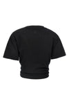 01 stretch ribbed cotton t-shirt
