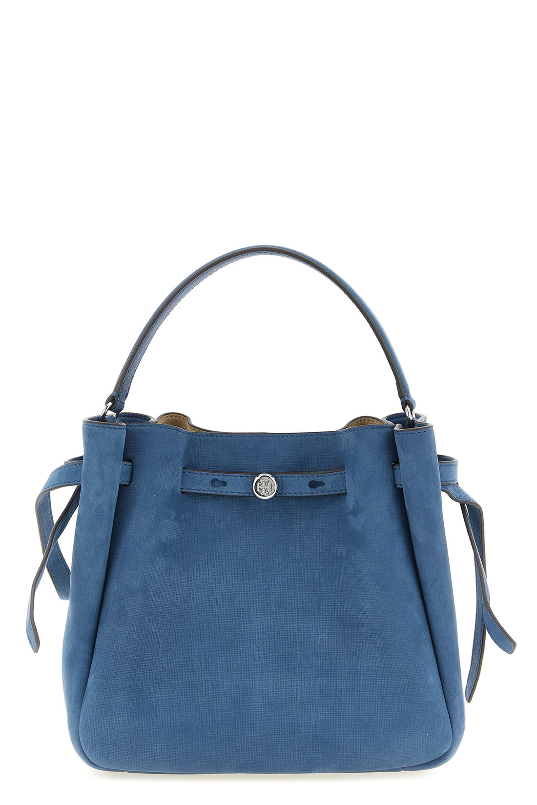 TORY BURCH OS romy bucket bag in fine nubuck leather