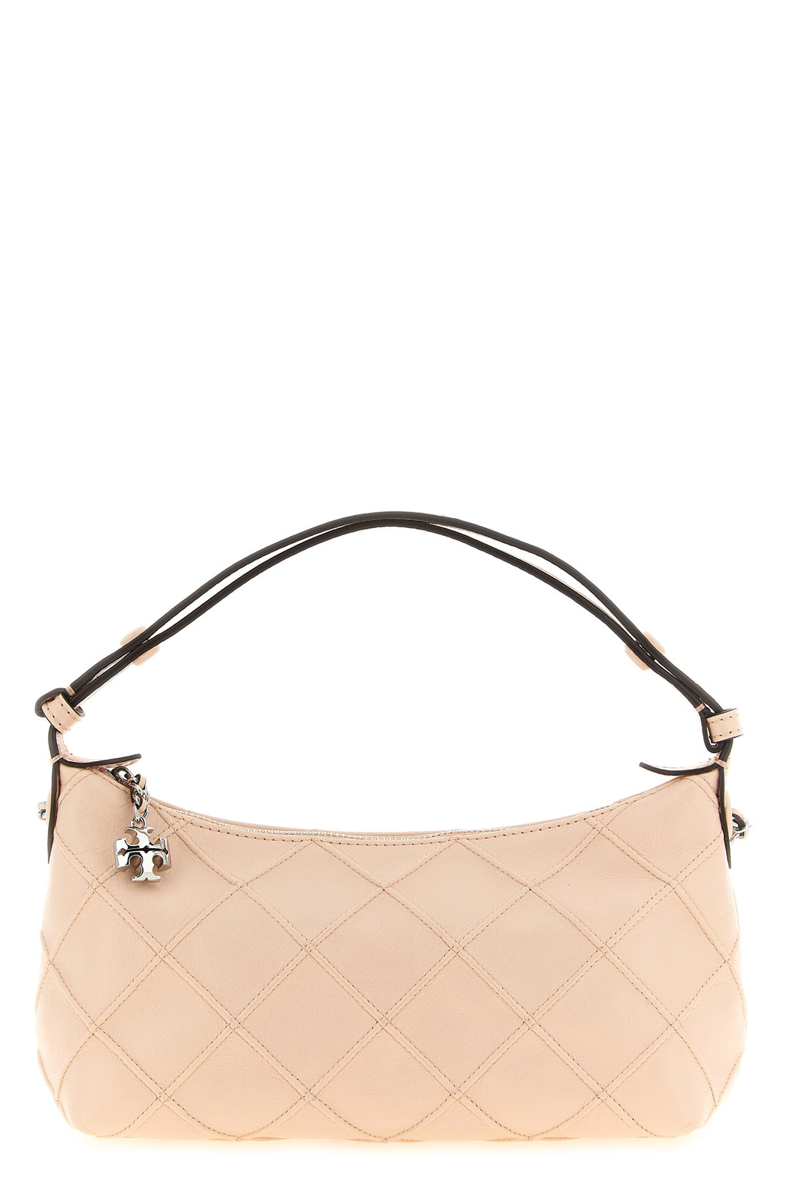 TORY BURCH OS fleming quilted nappa leather clutch bag
