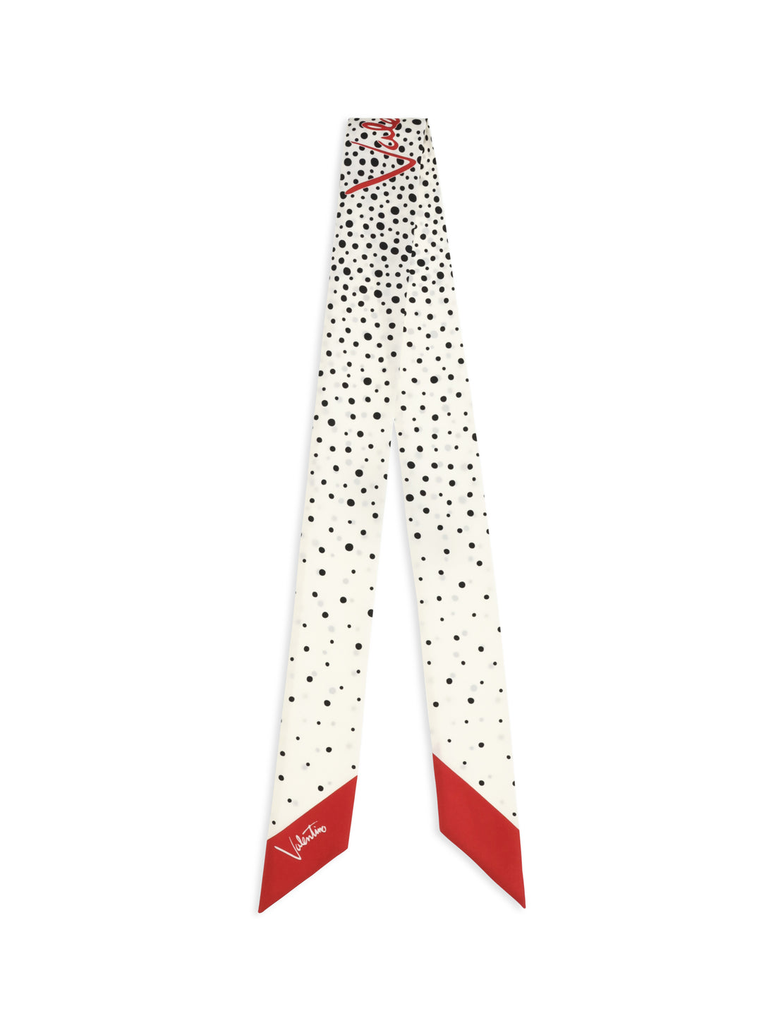 VALENTINO GARAVANI OS twill little stars starry scarf in silk