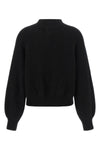 the khaite cain sweater in pure black cashmere embodies a whispered elegance t
