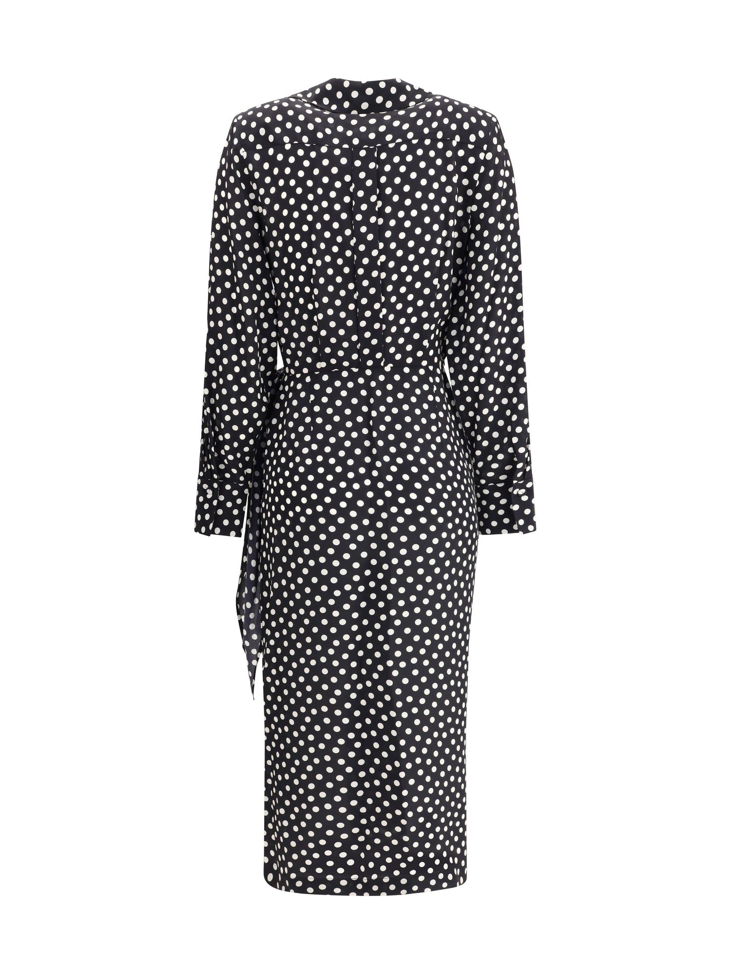 CRIDA MILANO 0 como dress in crêpe de chine