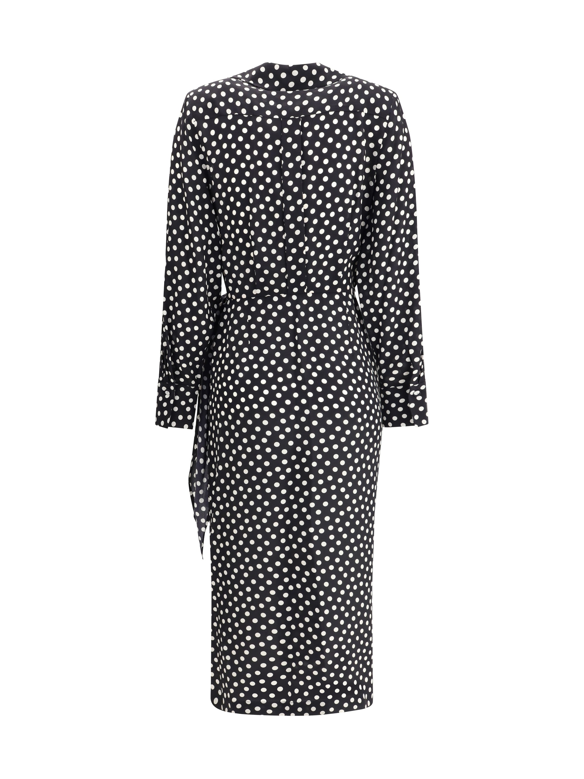 CRIDA MILANO 0 como dress in crêpe de chine