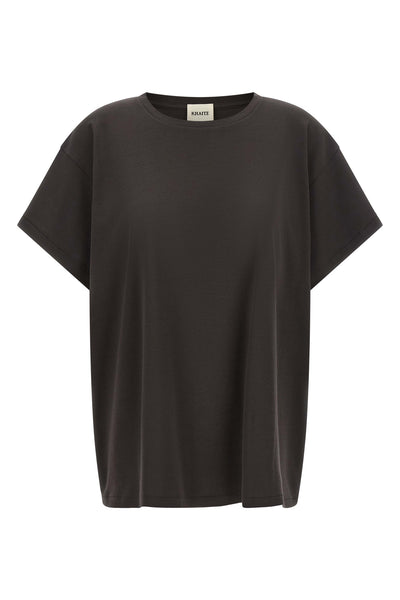 the khaite winsley t-shirt redefines the codes of everyday clothing through st
