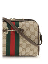 small horsebit web camera bag shoulder bag
