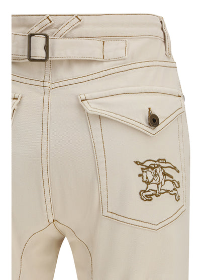 BURBERRY 26 high-waisted bootcut jeans