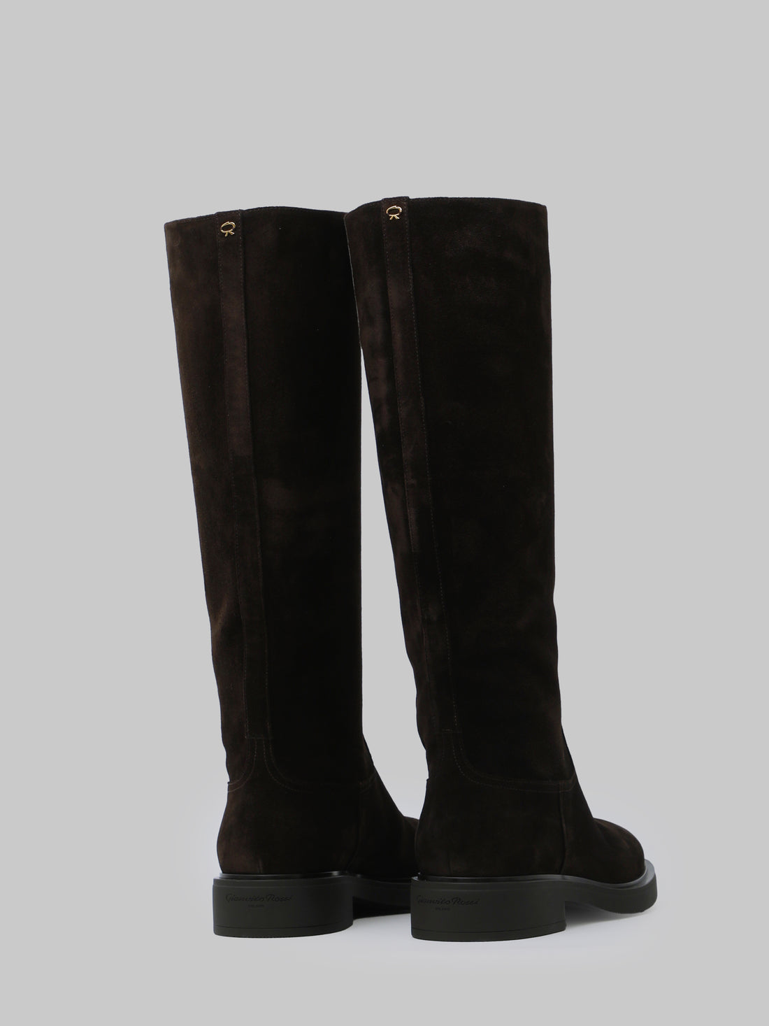 GIANVITO ROSSI 36 ascott boots in moka suede