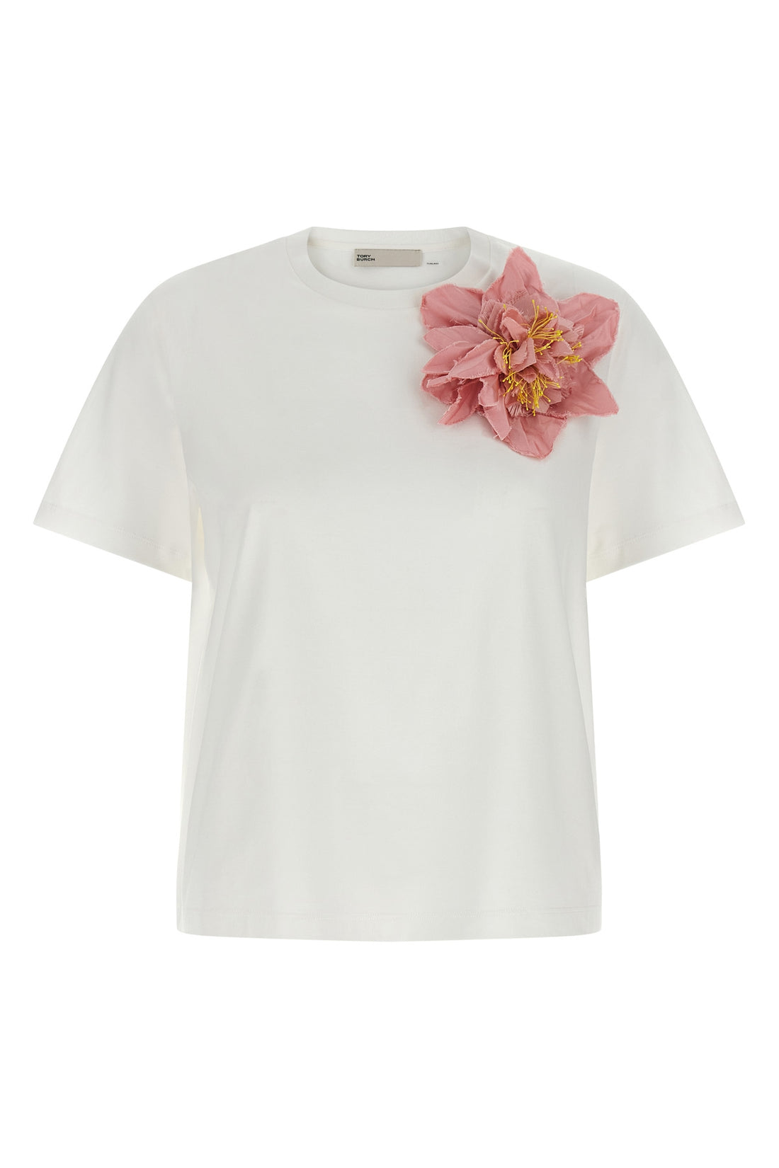 TORY BURCH M floral applique cotton