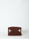 la passeggiata top handle light choco bag mini