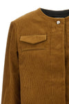tory burchs blazer redefines the codes of casual dress through a rigorous sarto