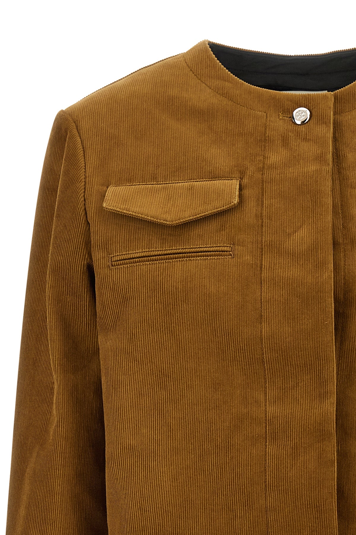 tory burchs blazer redefines the codes of casual dress through a rigorous sarto