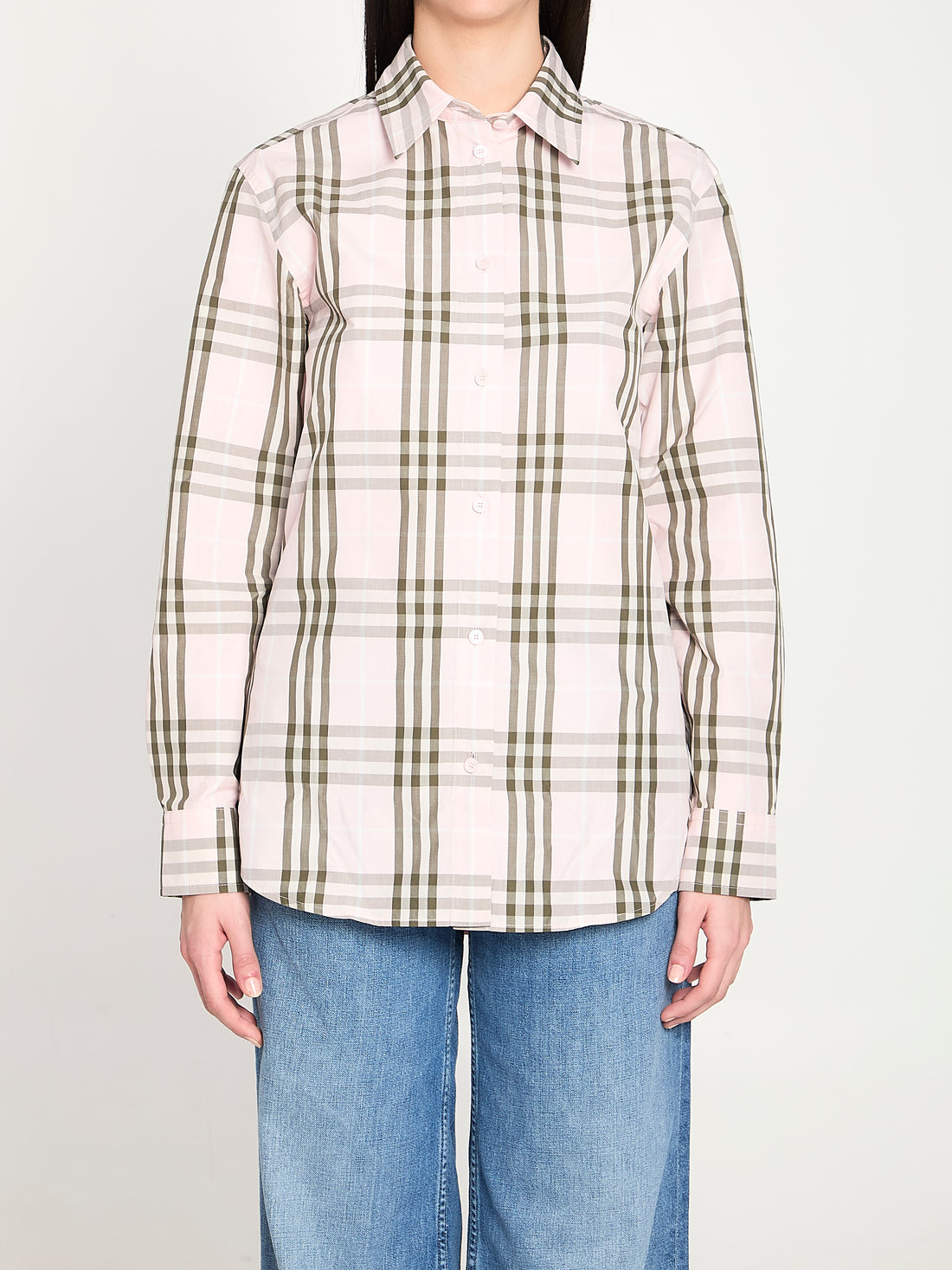 BURBERRY 10 check cotton shirt