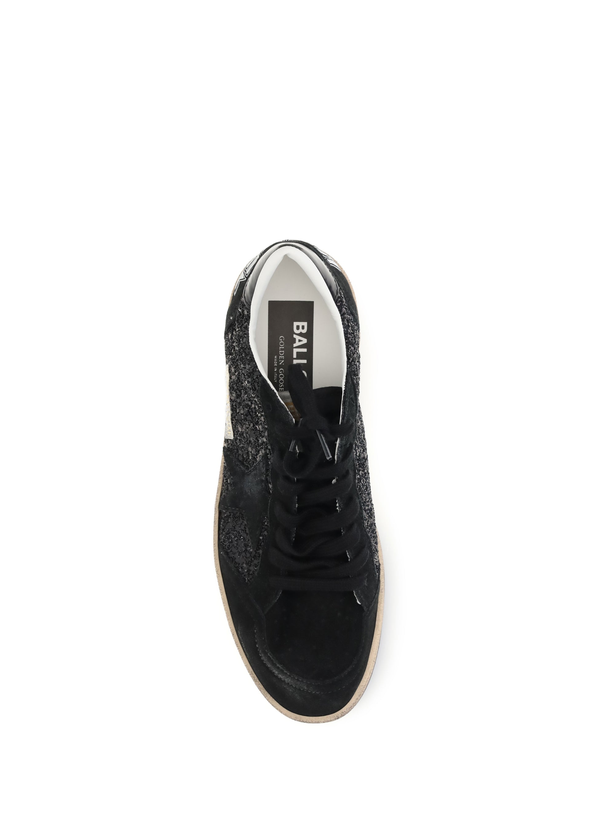 ball star glitter sneakers
