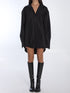 BALENCIAGA 36 suspended shirt dress