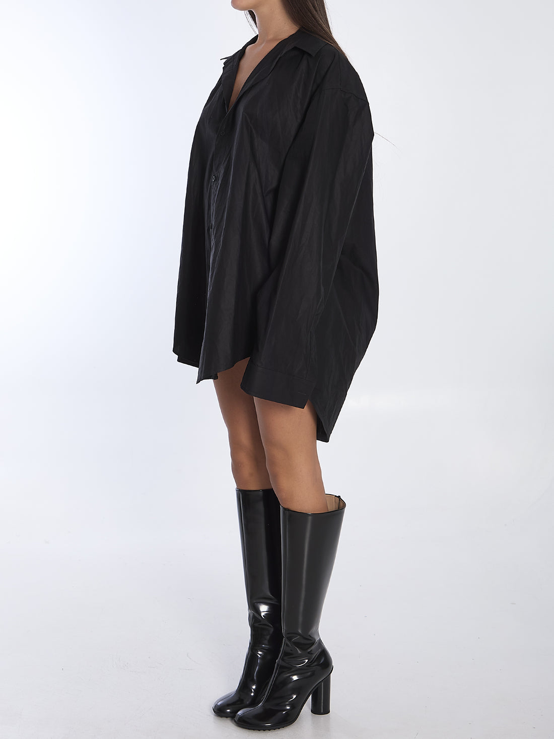 BALENCIAGA 36 suspended shirt dress