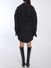 BALENCIAGA 36 suspended shirt dress
