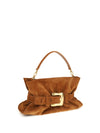 medium anthem bag in suede calfskin