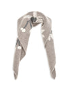 wallaby floral knit scarf