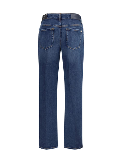 7FOR 25 calie straight jeans