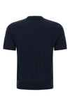 the tory burch short-sleeved sweater reinterprets the classic codes of knitwear