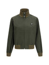 technical canvas blouson