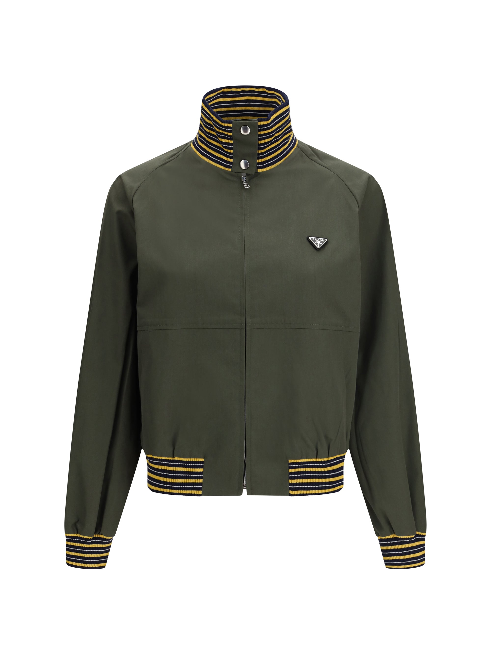 technical canvas blouson