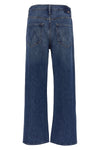 the dodger ankle superior green thumb wash rigid denim jeans
