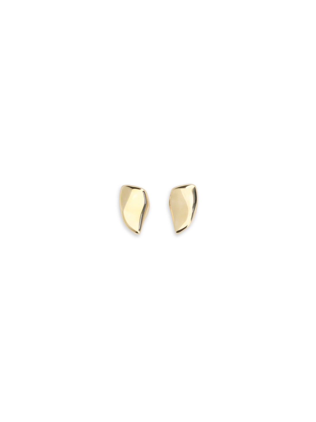 BOTTEGA VENETA OS geometric gold earrings