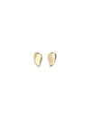 geometric gold earrings