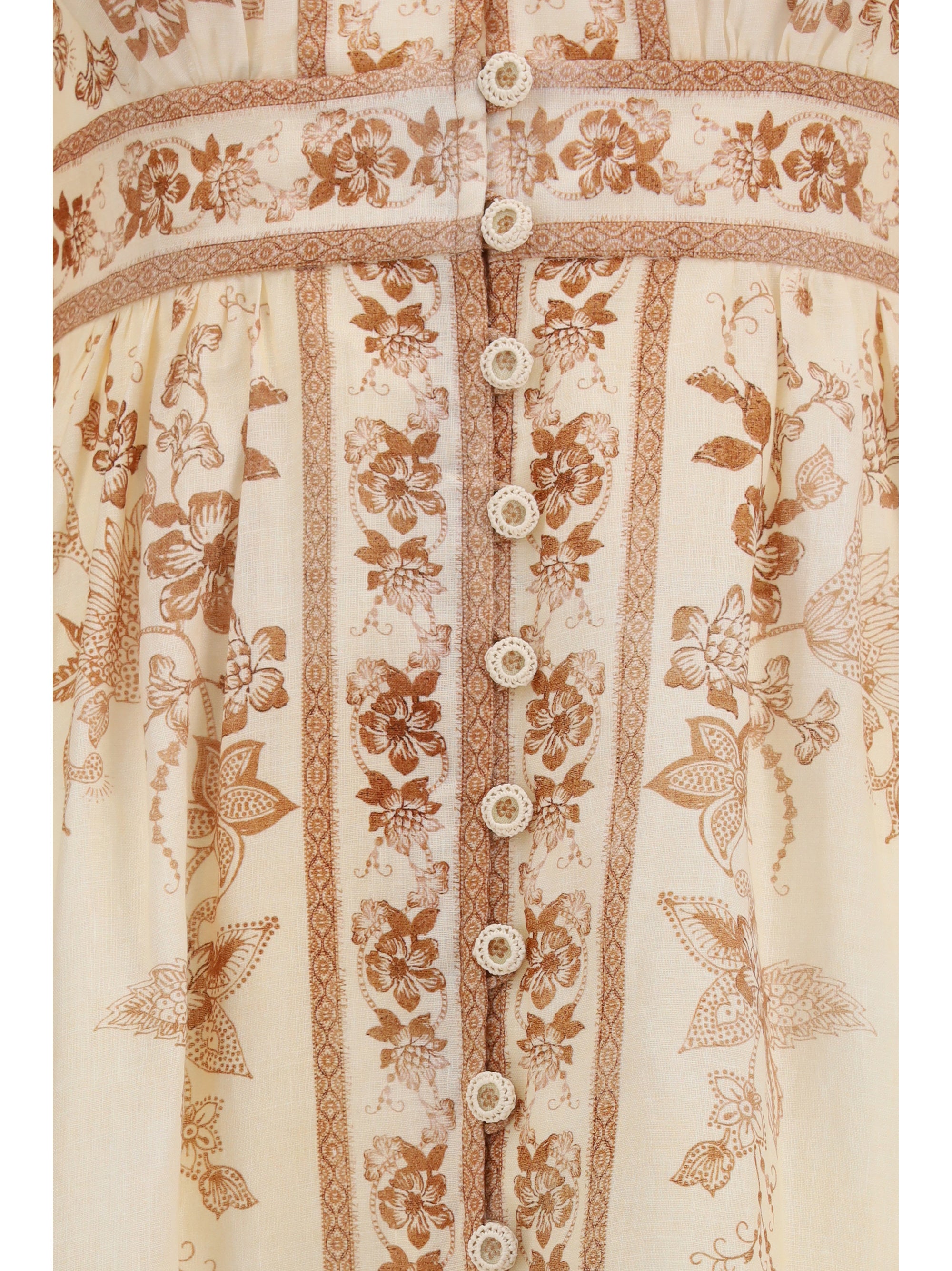 indra plunge floral dress