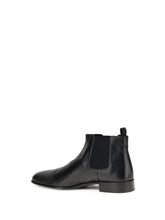 PRADA 36 leather ankle boots