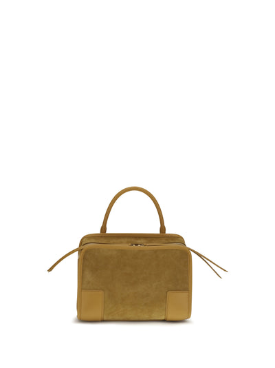 medium amazona 180 suede handbag