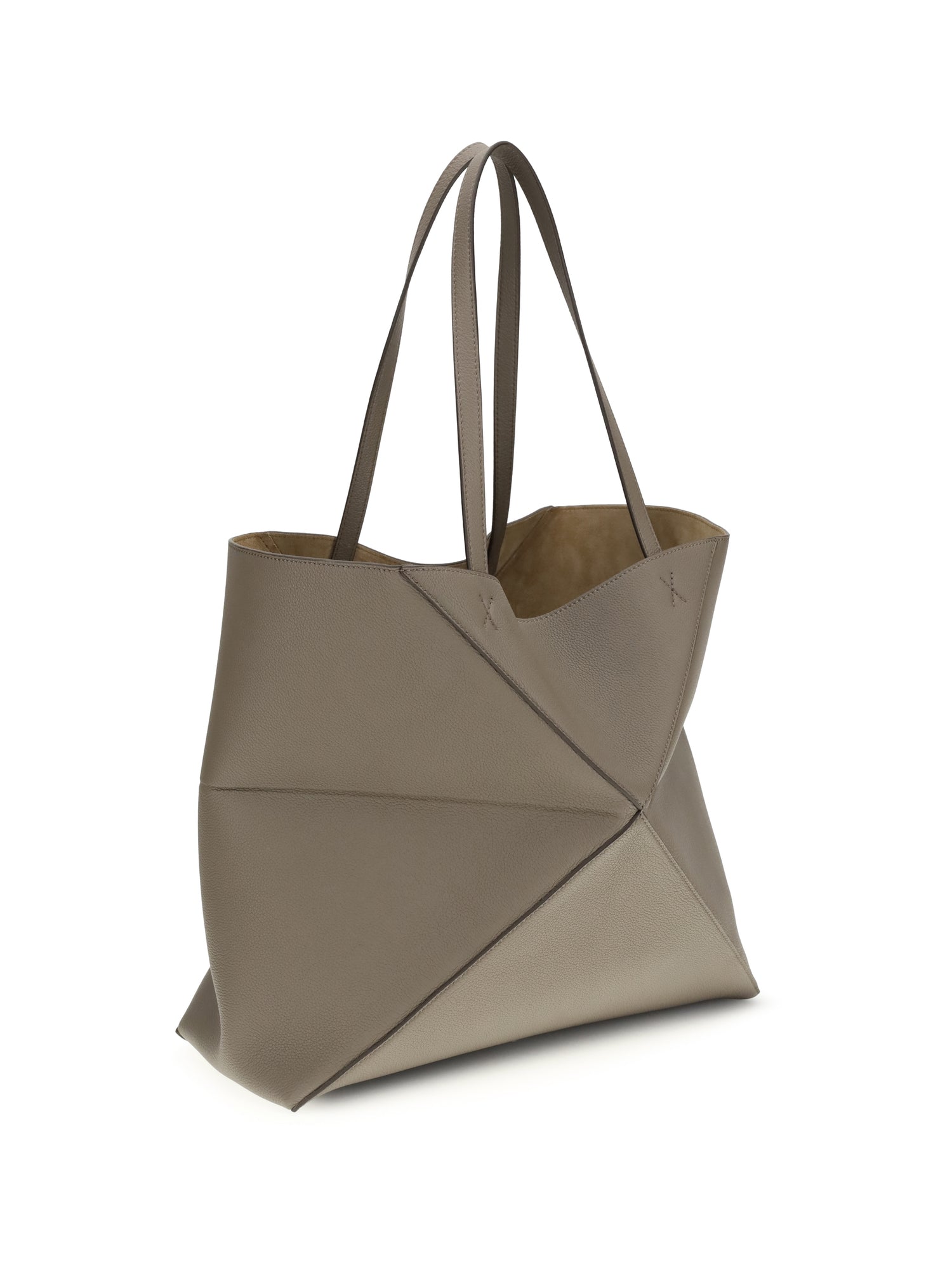 LOEWE OS  large horizontal puzzle fold tote 