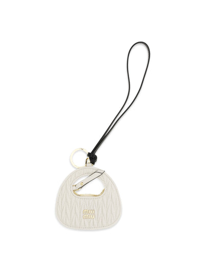 MIU MIU OS wander bag leather keyring