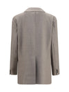 virgin wool double-breasted blazer