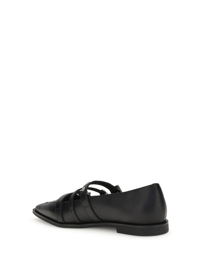PINKO 36 studded ballerinas