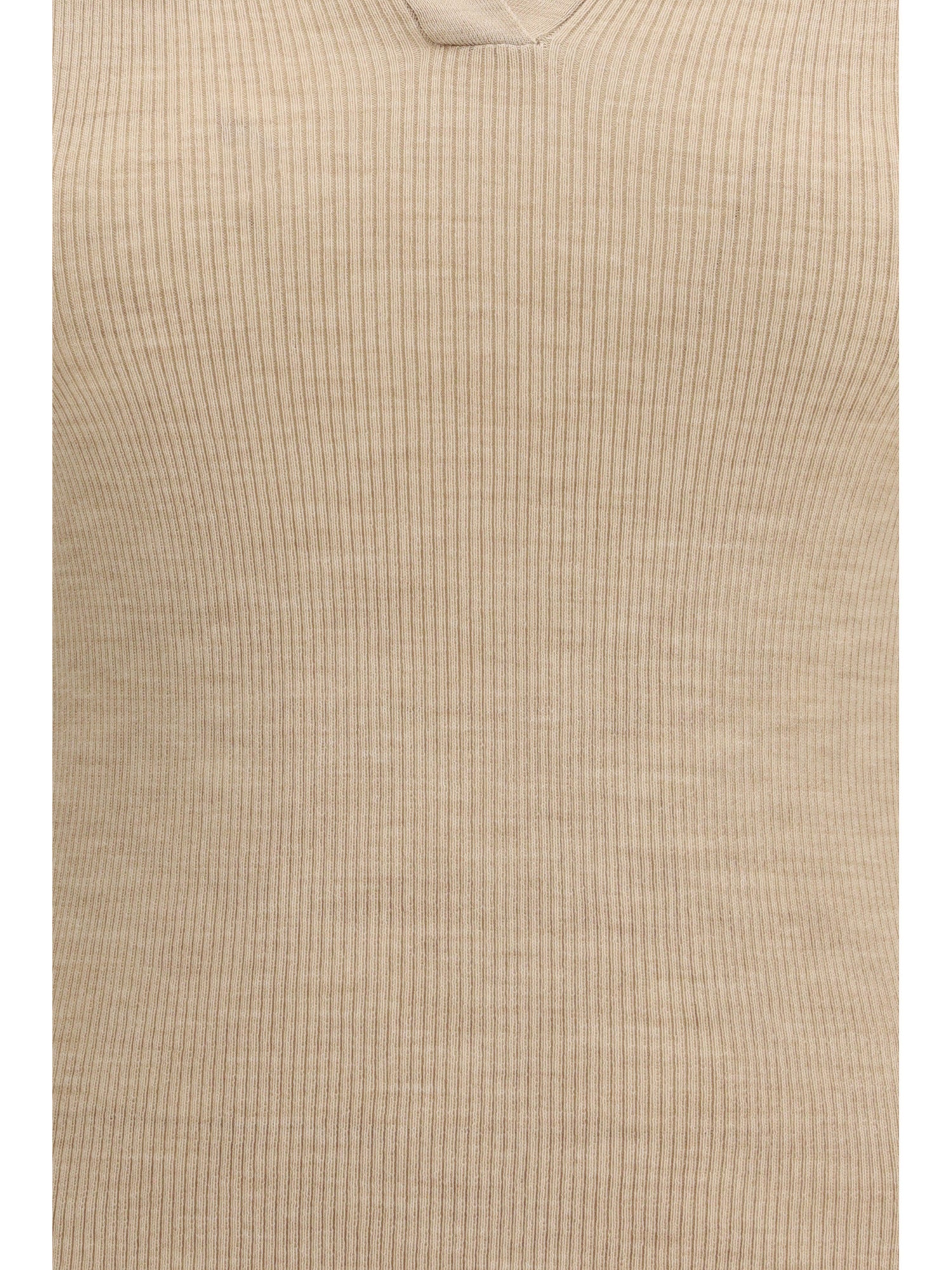 MAX MARA L albero wool polo shirt