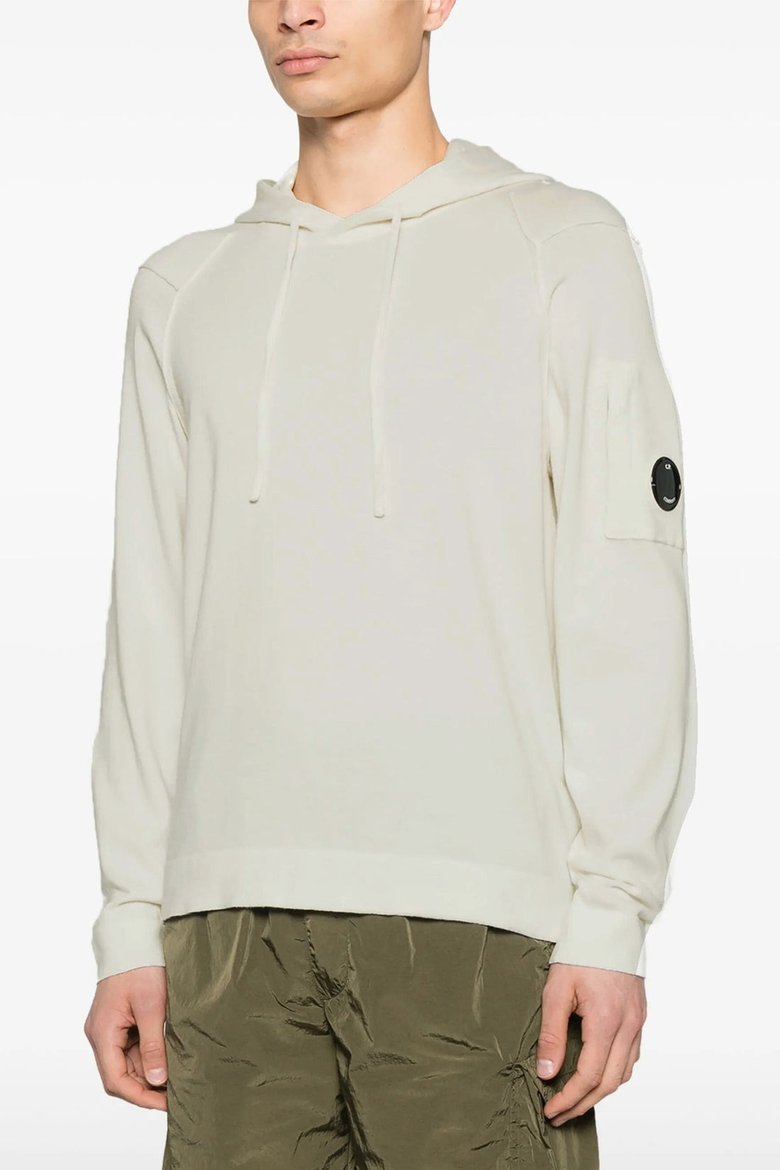 C.P. COMPANY L sea island lightweight cotton hoodie