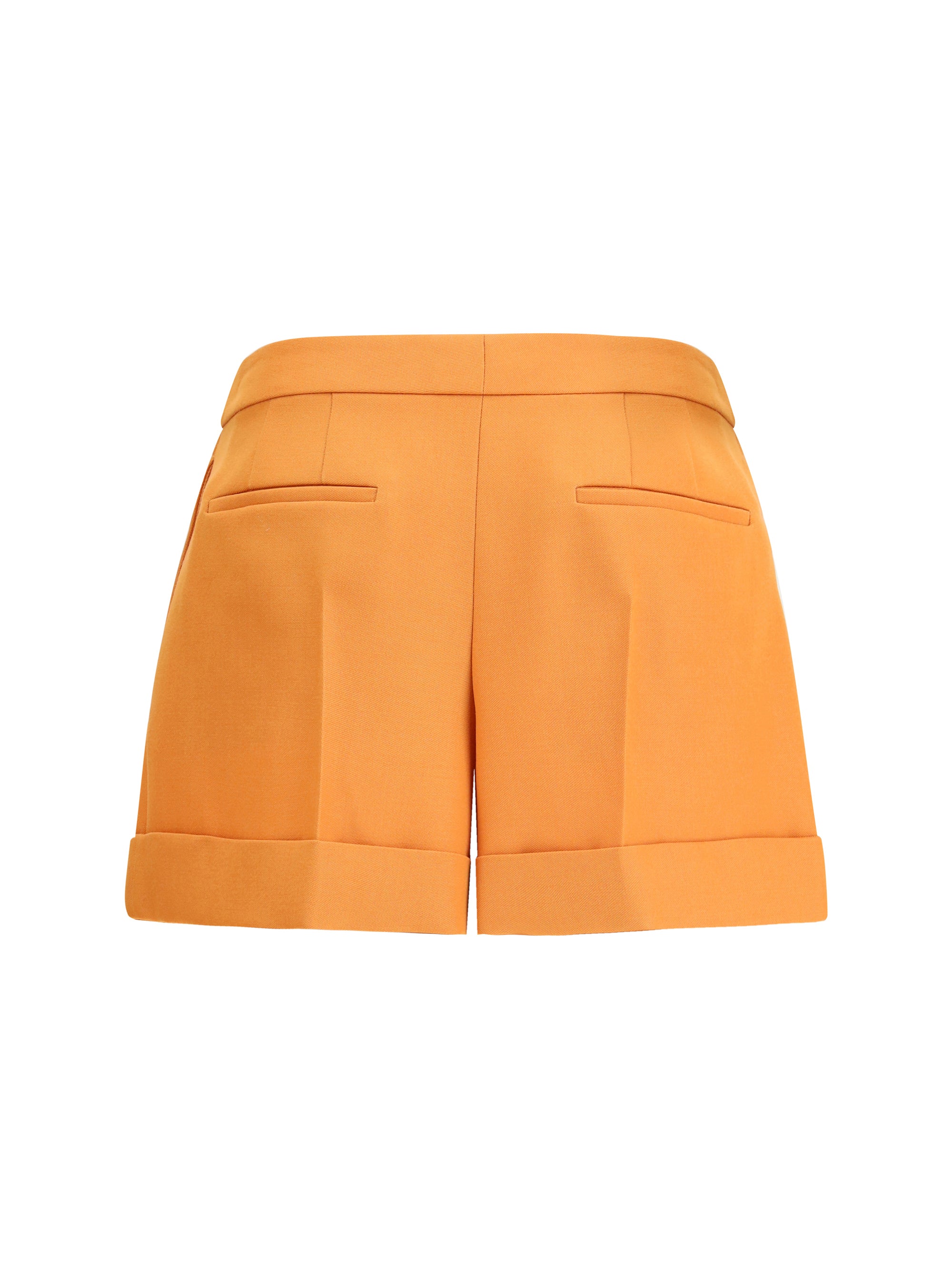 FENDI 40 grain de poudre wool shorts