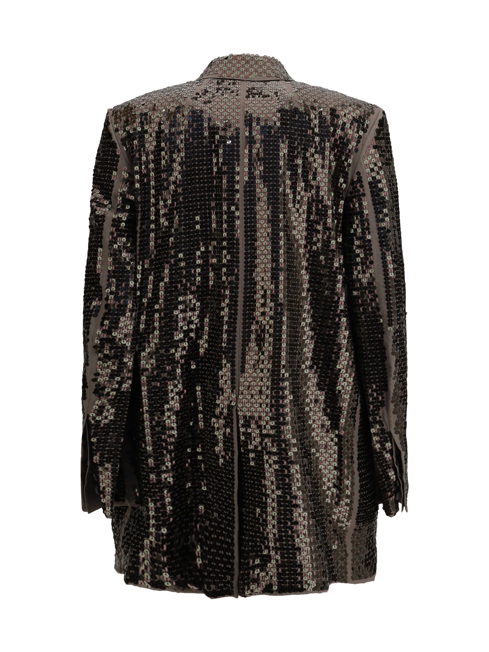 concordian embroidered single-breasted jacket