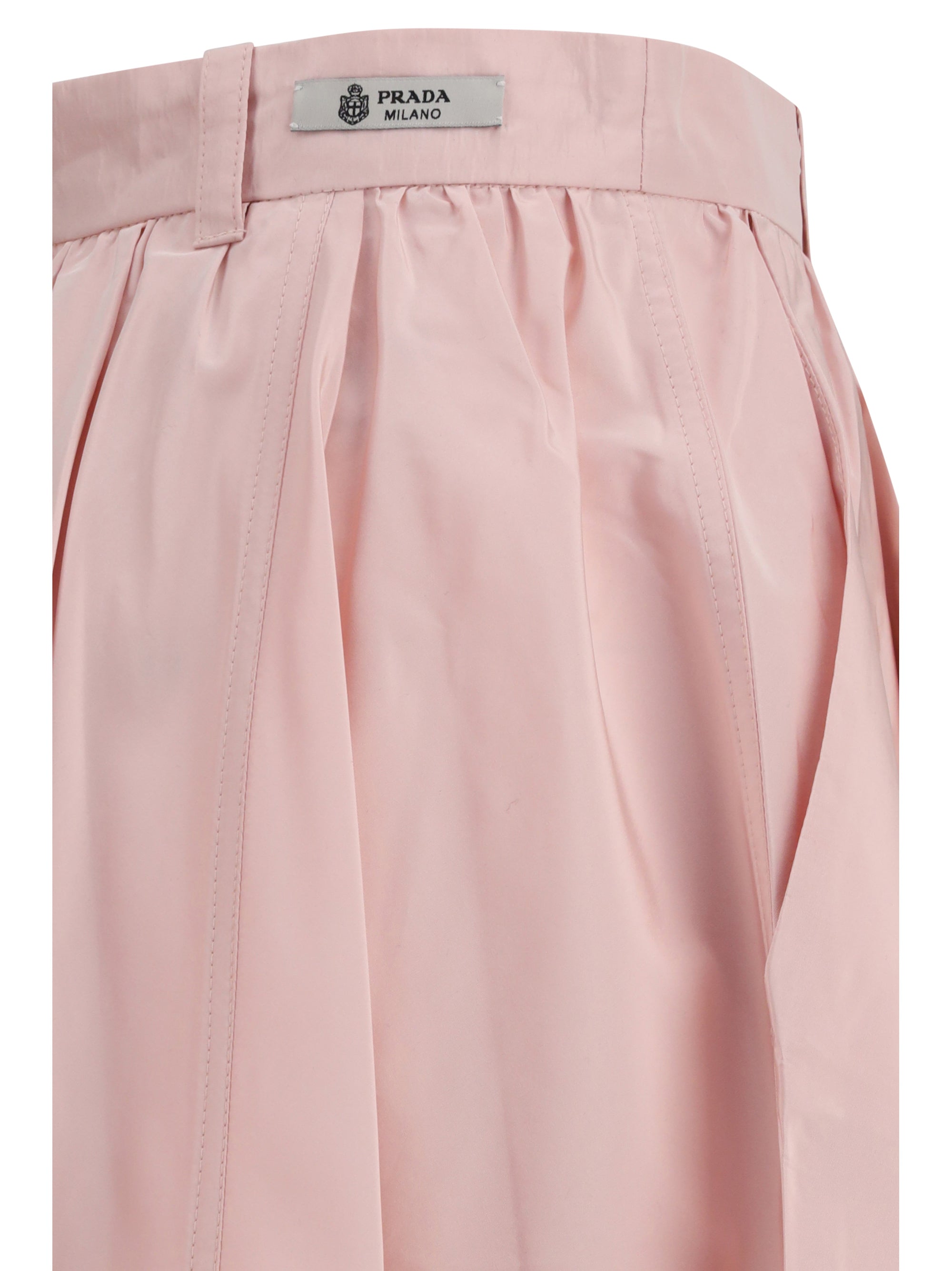 long silk skirt