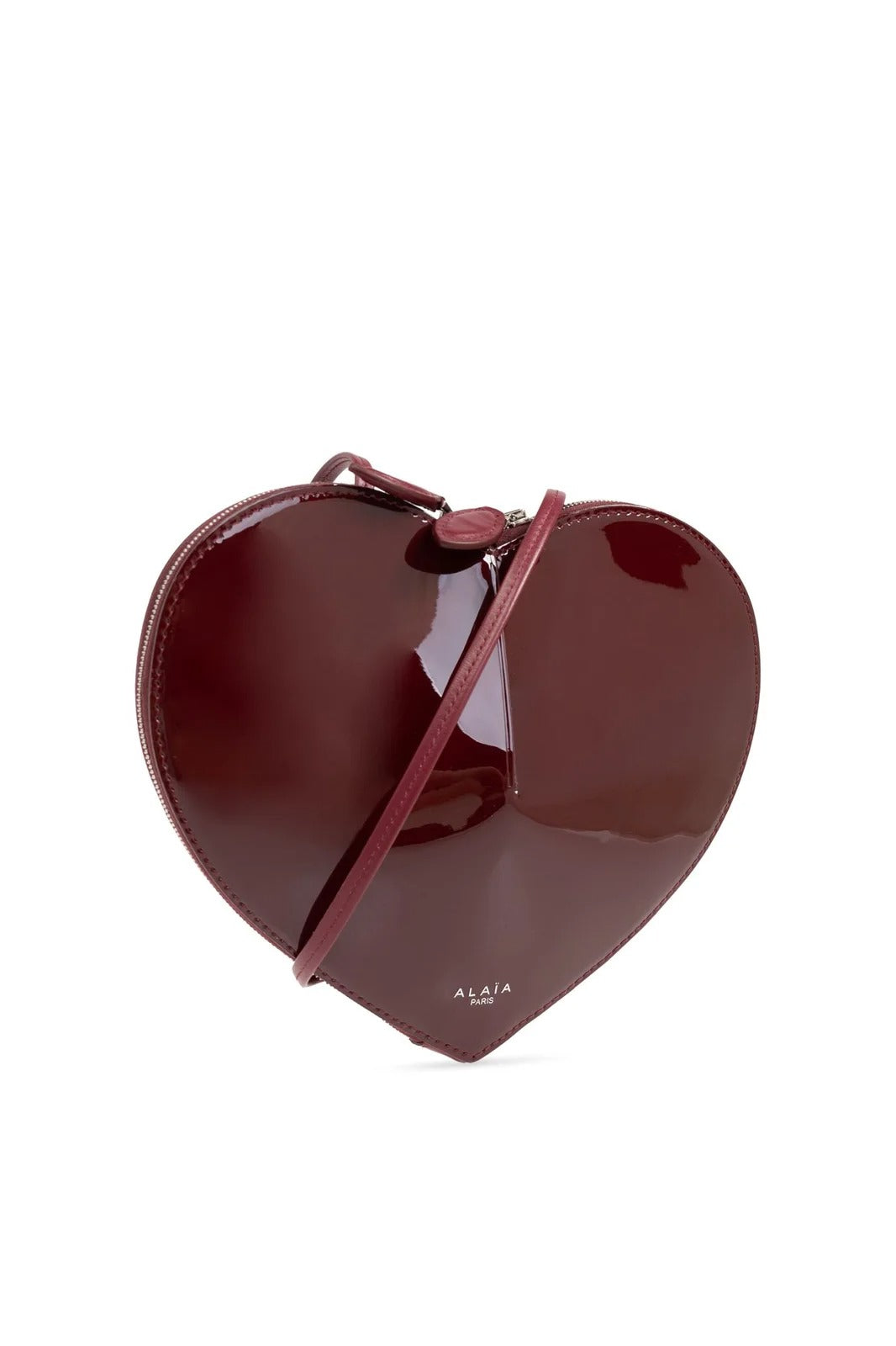 Le Coeur Patent Leather Heart Bag