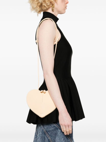 Le Coeur Leather Heart Bag