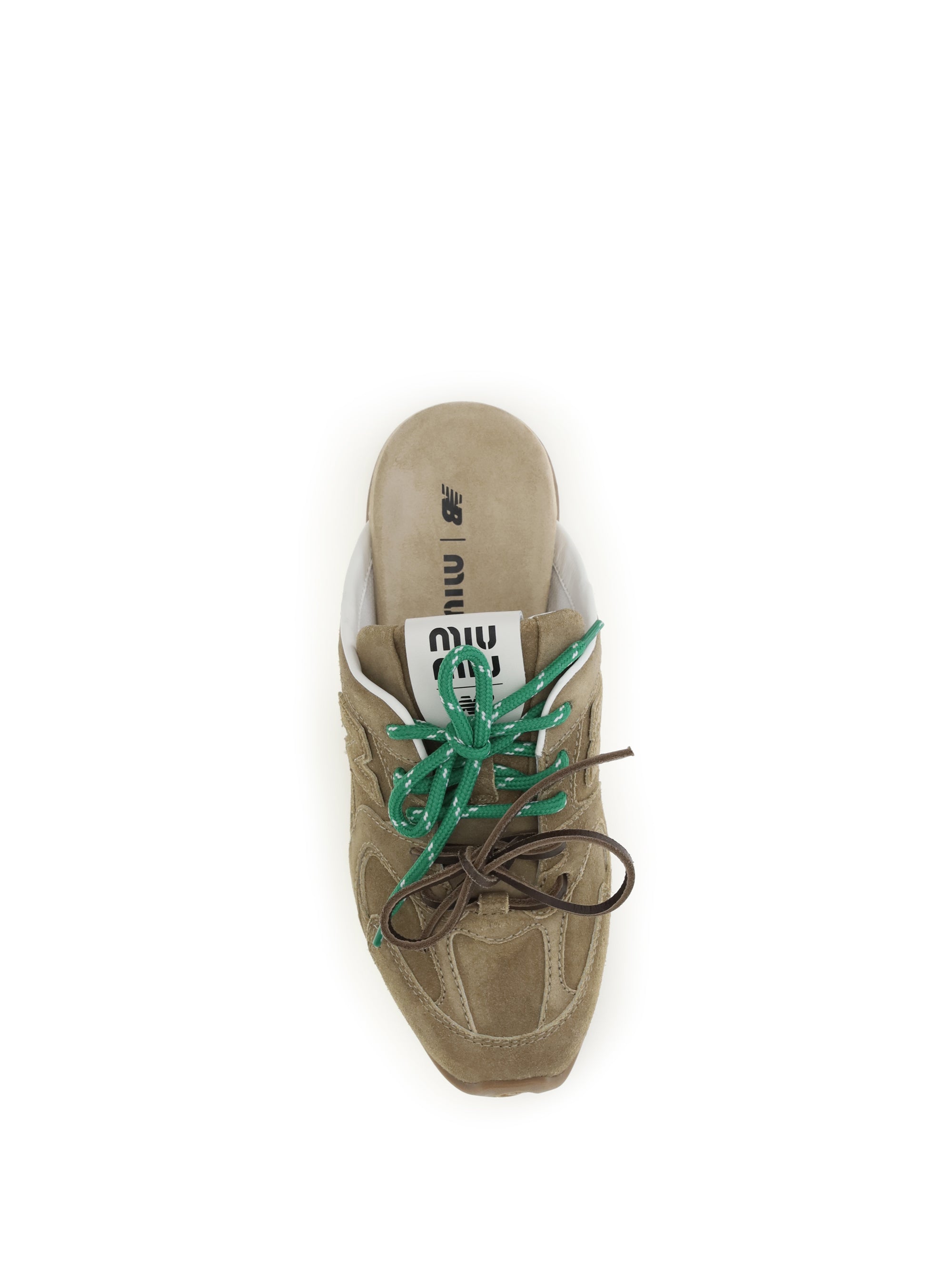 530 sl sneakers mules by new balance x miu miu