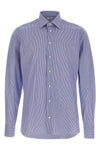 spaccanapoli striped cotton twill shirt