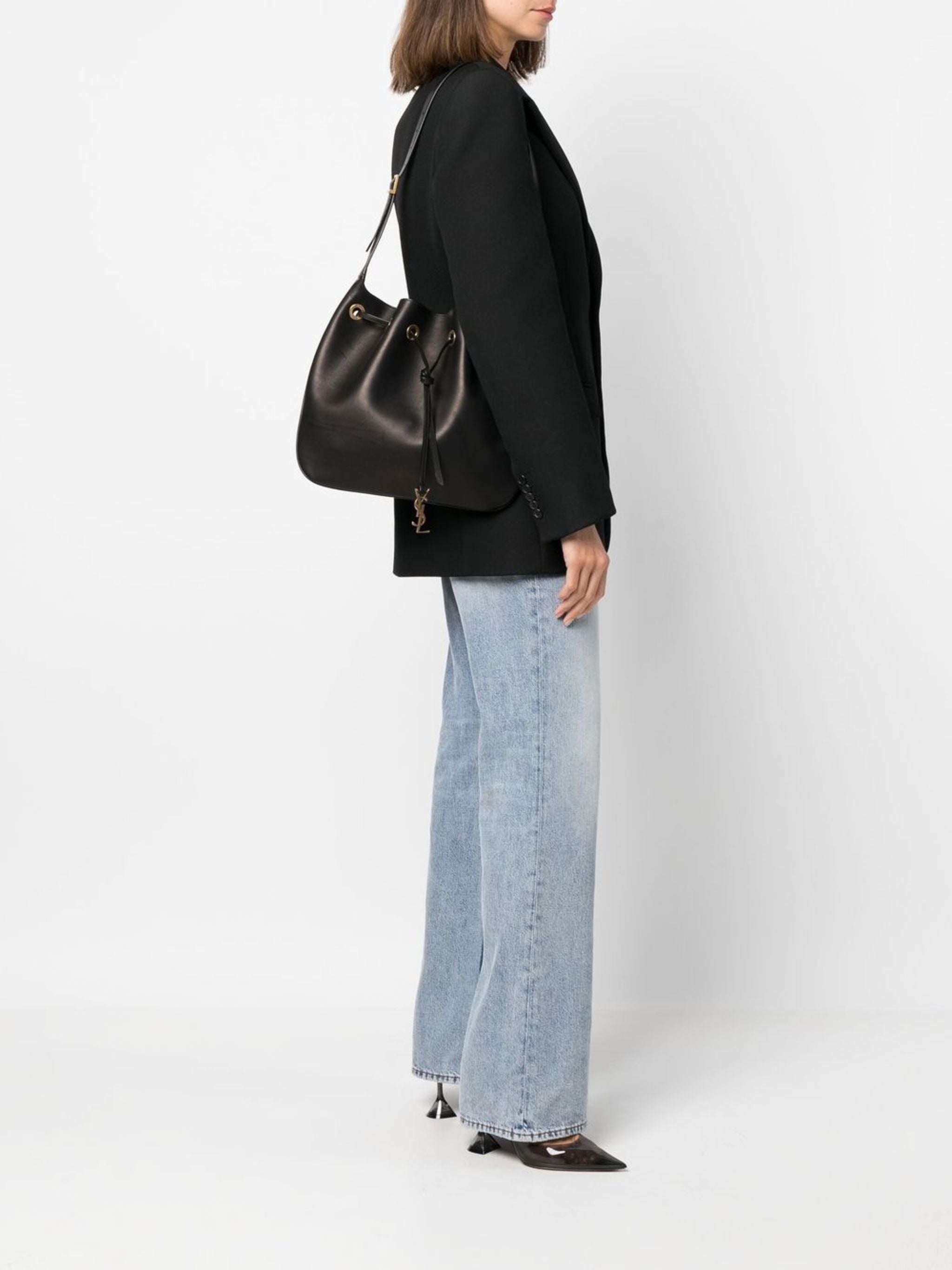 Paris VII Medium Leather Shoulder Bag