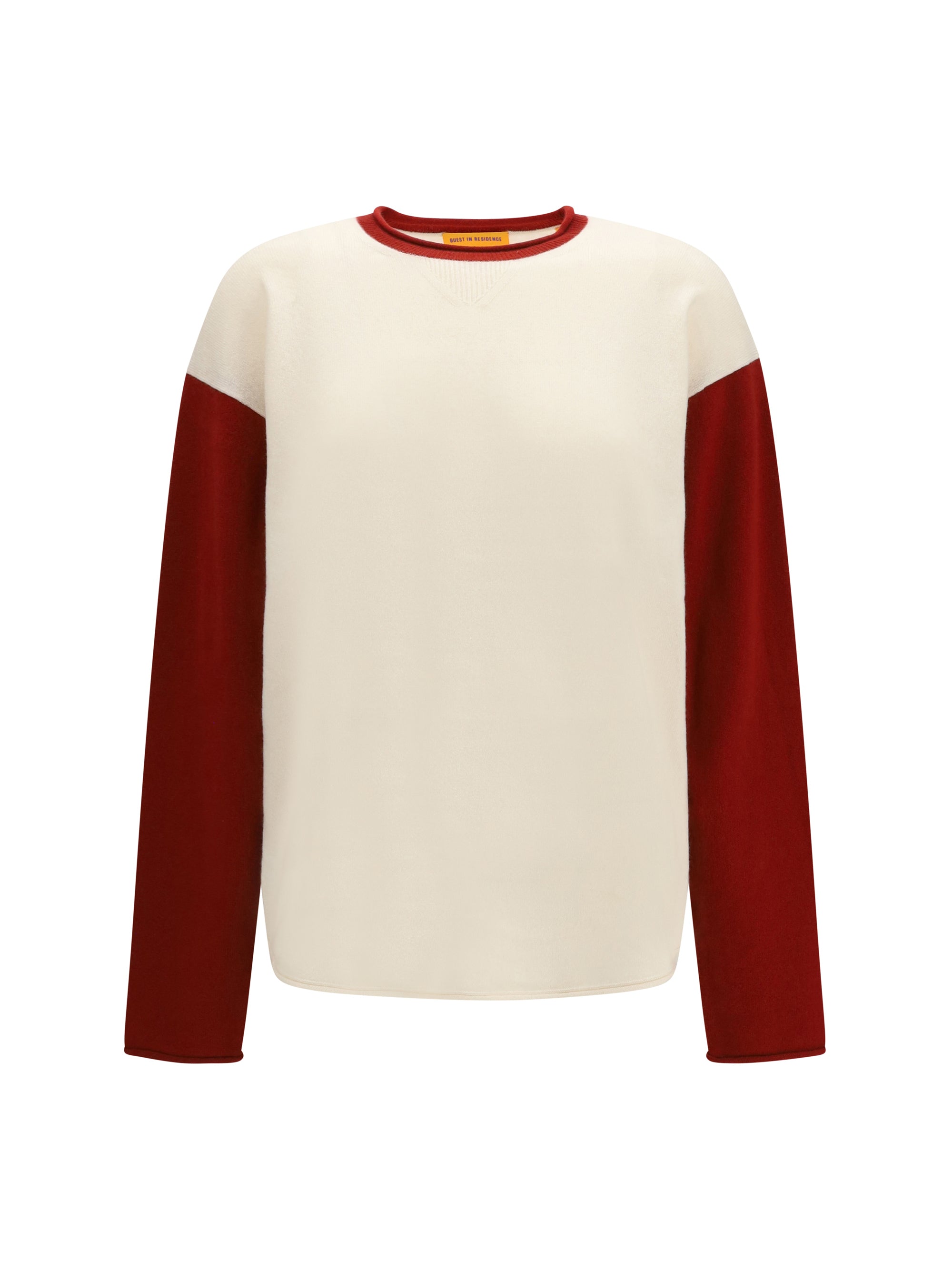 baseball oversized crew sweater