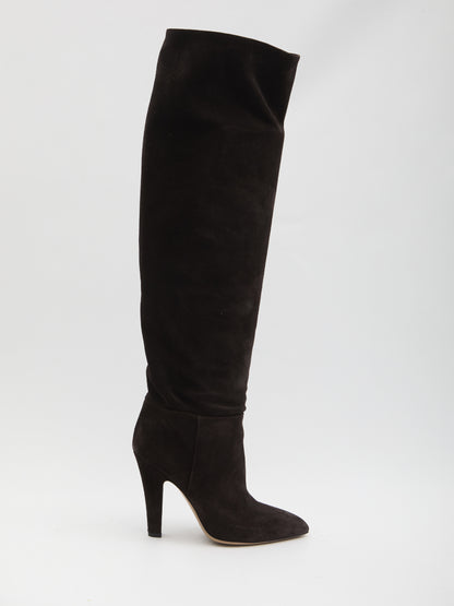 PARIS TEXAS 36 suede elsa boots 